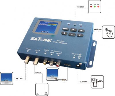 Модулятор DVB-T Satlink WS6990