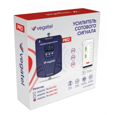 Комплект репитера Vegatel TN-2100 PRO